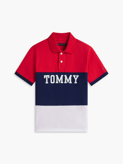 Tommy Hilfiger Kids' Tommy Colorblock Stretch Polo