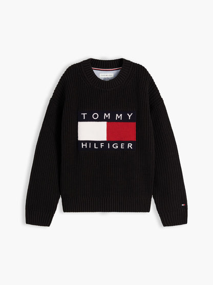 Tommy Hilfiger Kids' Flag Logo Sweater