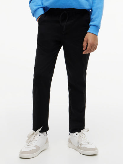 Tommy Hilfiger Kids' Paper-Touch Stretch Poplin Pant