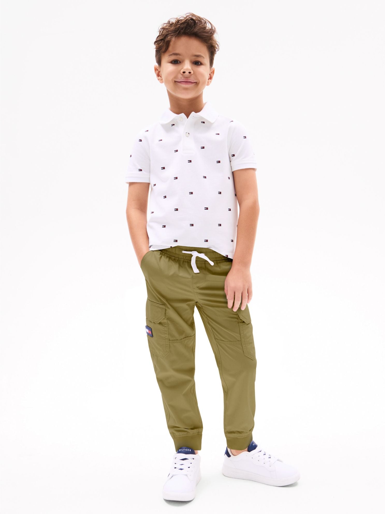 Tommy Hilfiger Kids' Stretch Cargo Jogger Pant