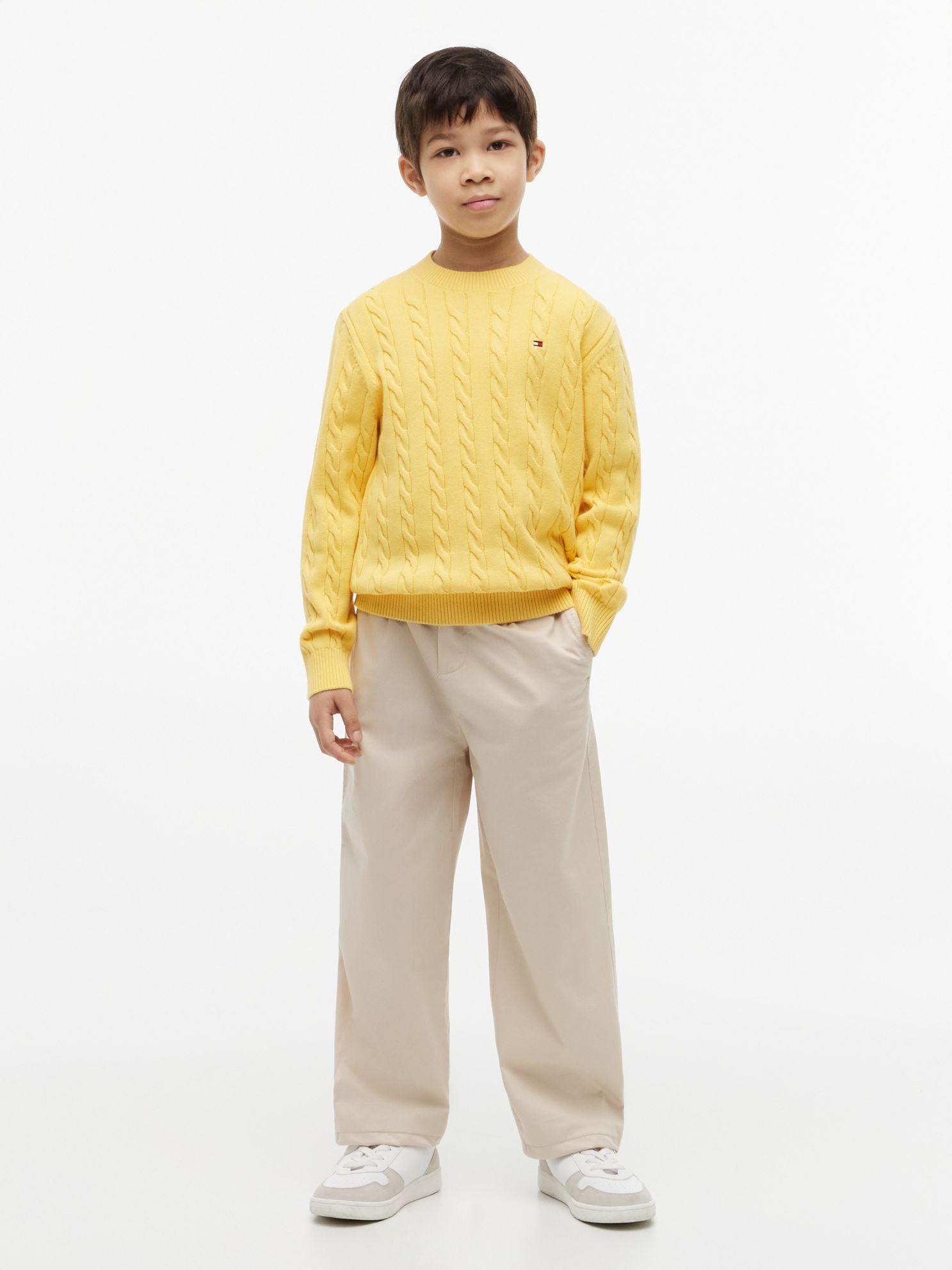 Tommy Hilfiger Kids' Pleated Chino Pant