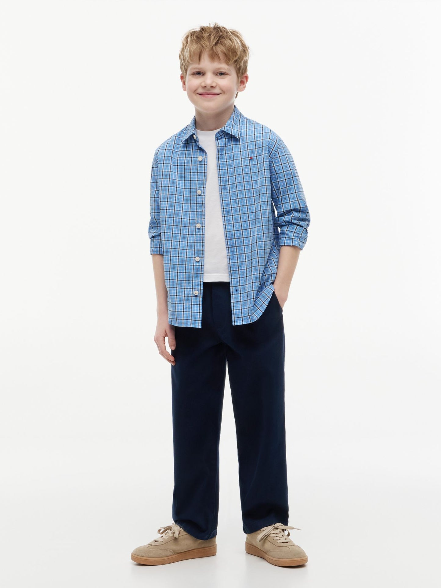 Tommy Hilfiger Kids' Baggy Stretch Pull-On Pant