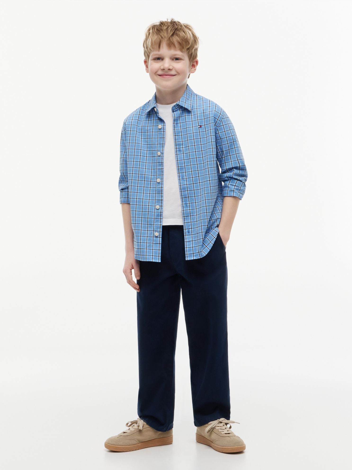 Tommy Hilfiger Kids' Baggy Stretch Pull-On Pant