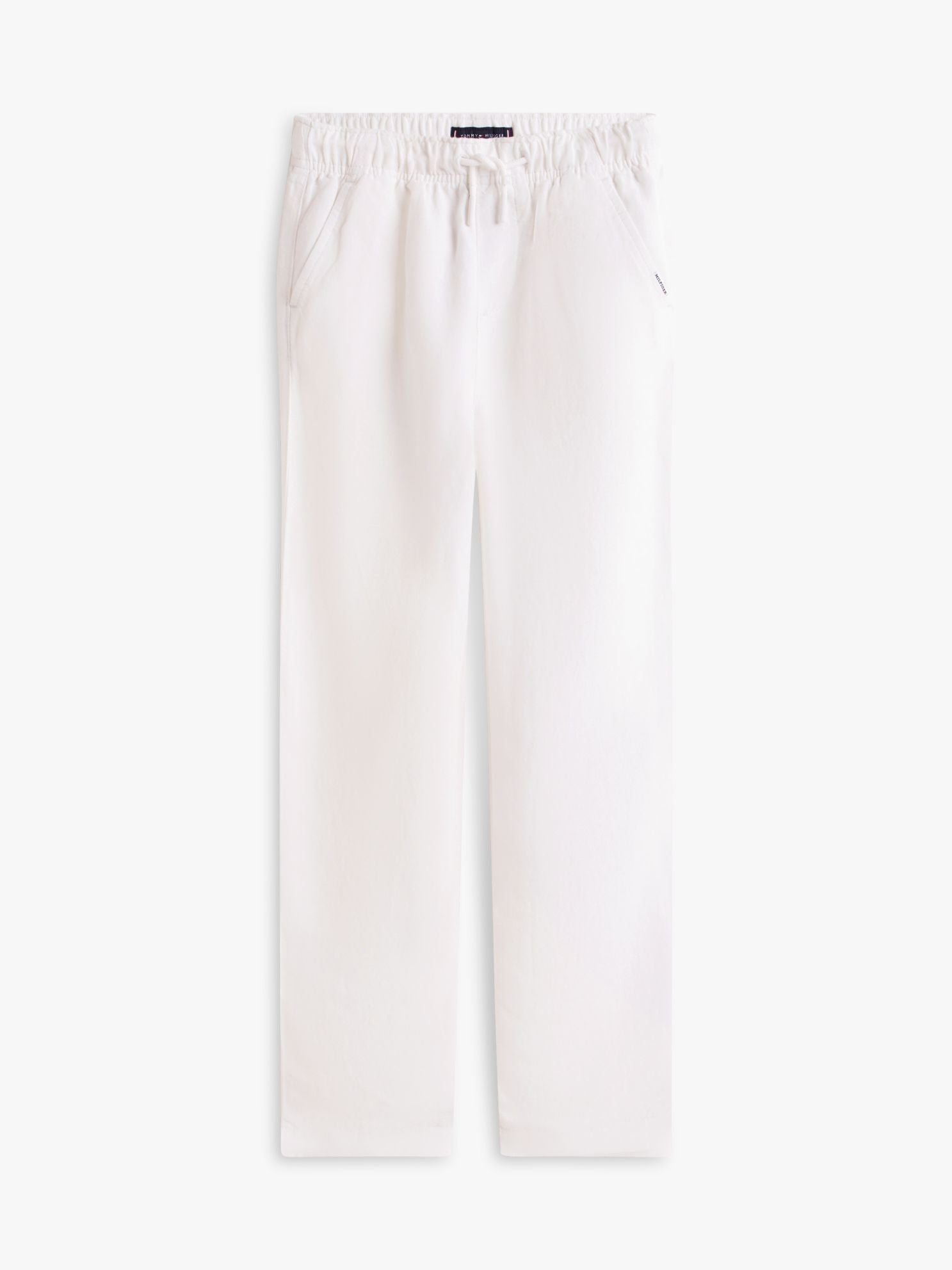 Tommy Hilfiger Kids' Relaxed Linen-Blend Pant