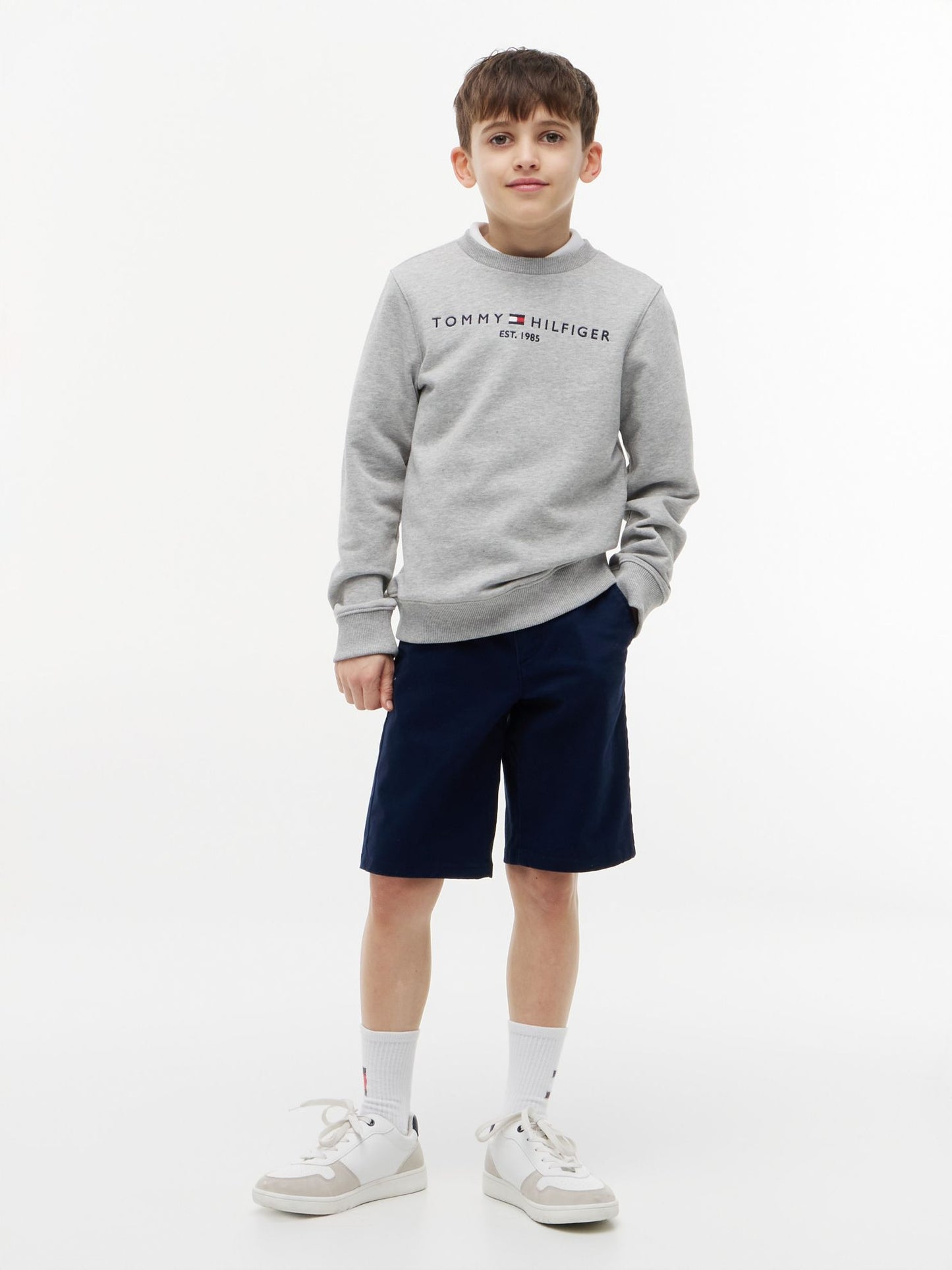 Tommy Hilfiger Kids' Belted Chino Short