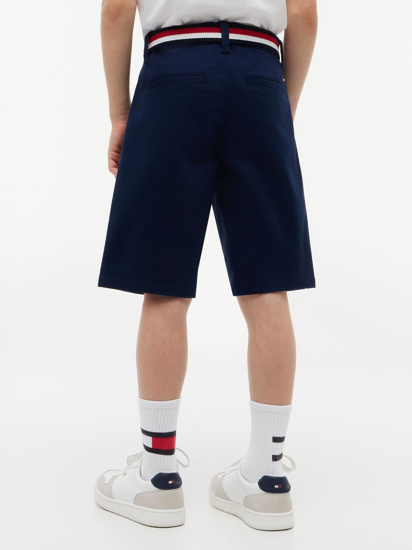 Tommy Hilfiger Kids' Belted Chino Short