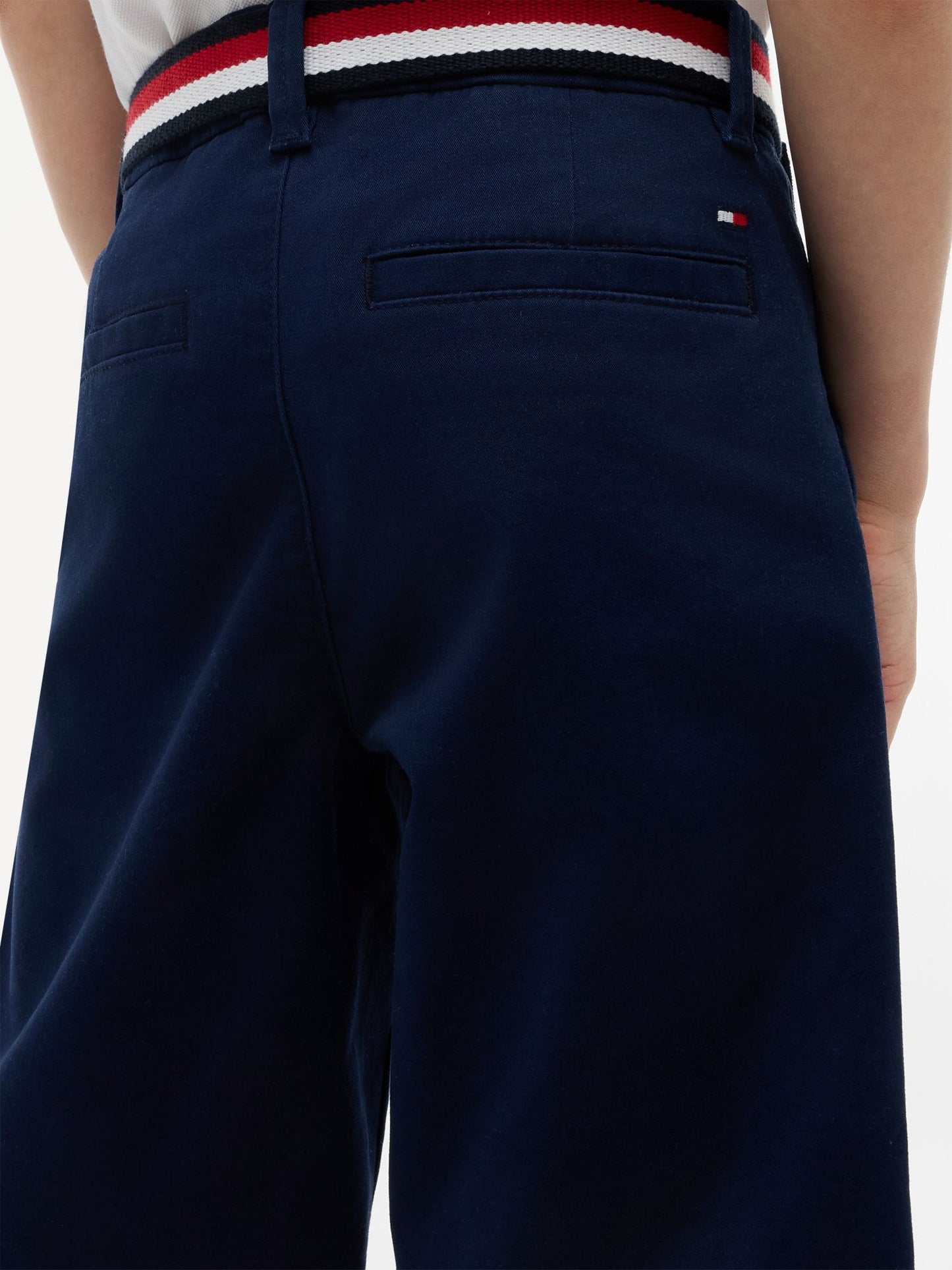 Tommy Hilfiger Kids' Belted Chino Short