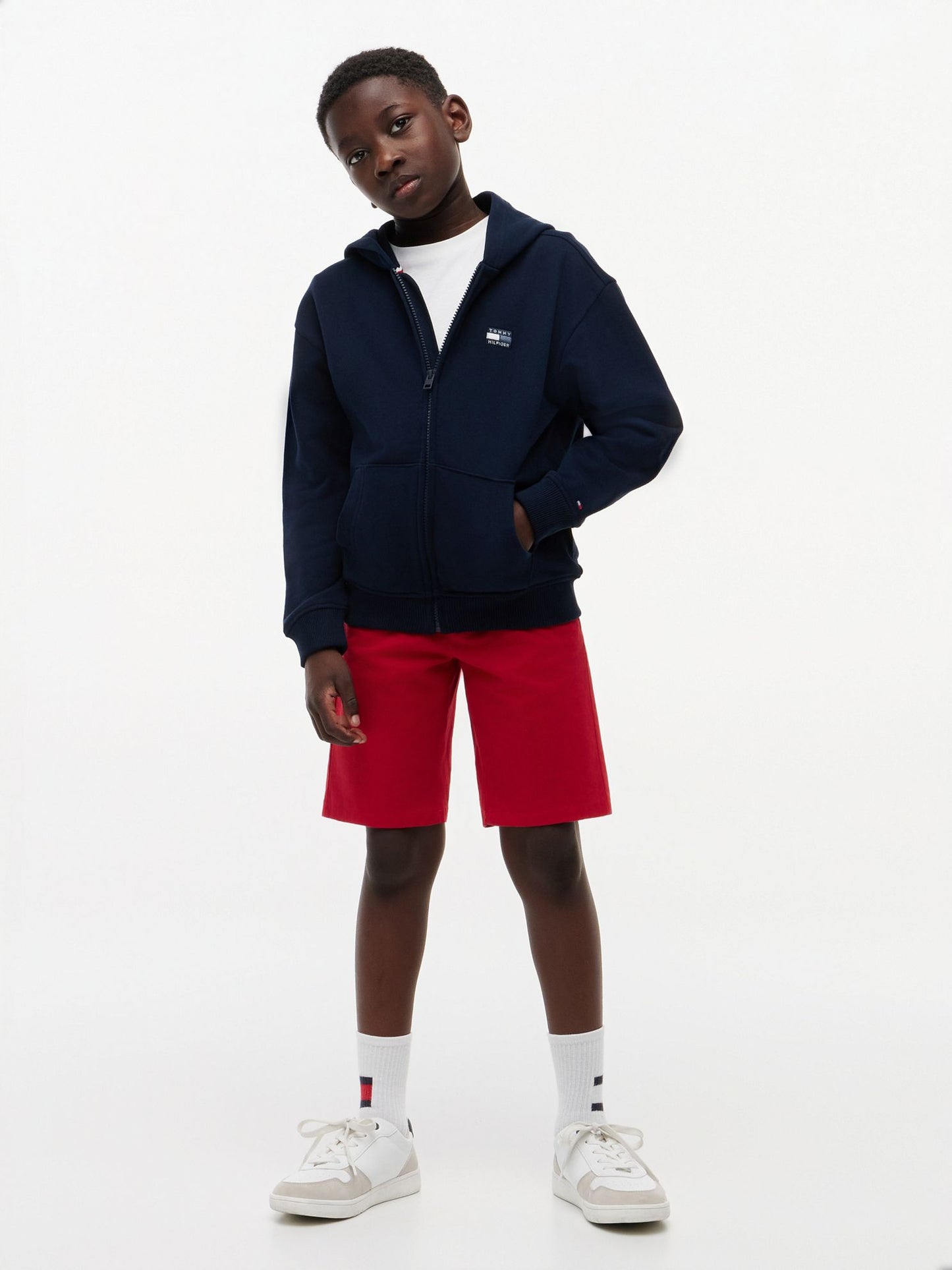 Tommy Hilfiger Kids' Belted Chino Short