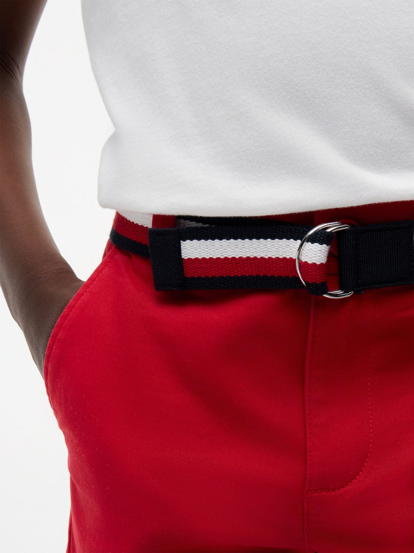Tommy Hilfiger Kids' Belted Chino Short
