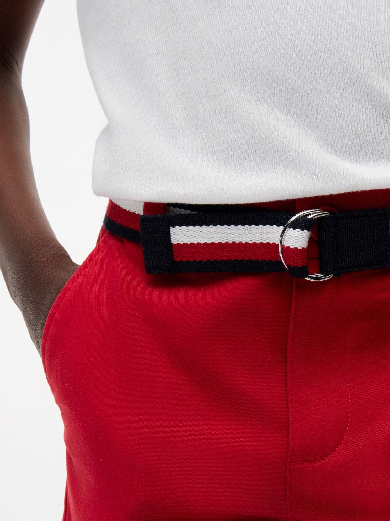 Tommy Hilfiger Kids' Belted Chino Short