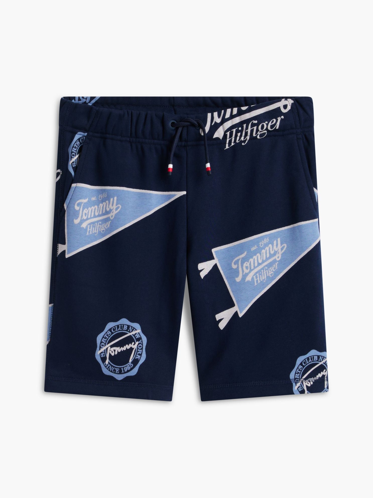 Tommy Hilfiger Kids' Allover Tommy Logo Sweatshort