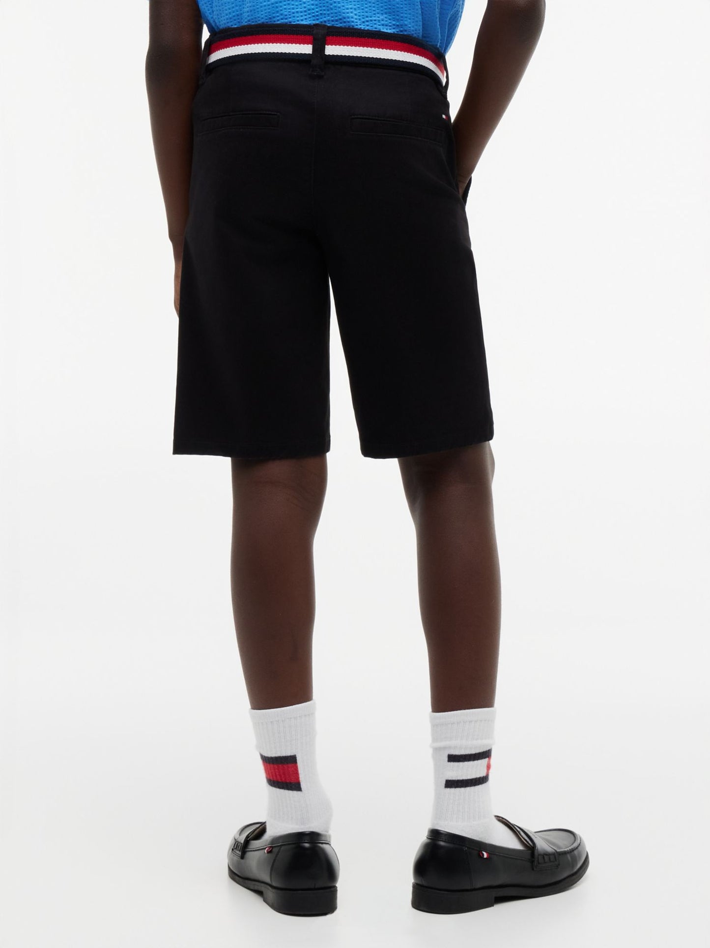 Tommy Hilfiger Kids' Belted Chino Short
