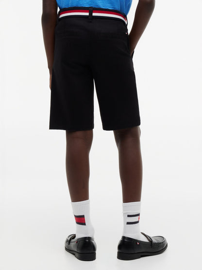 Tommy Hilfiger Kids' Belted Chino Short