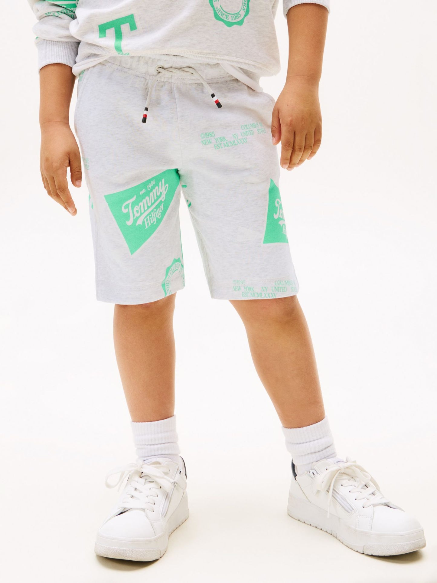 Tommy Hilfiger Kids' Allover Mixed Logo Sweatshort