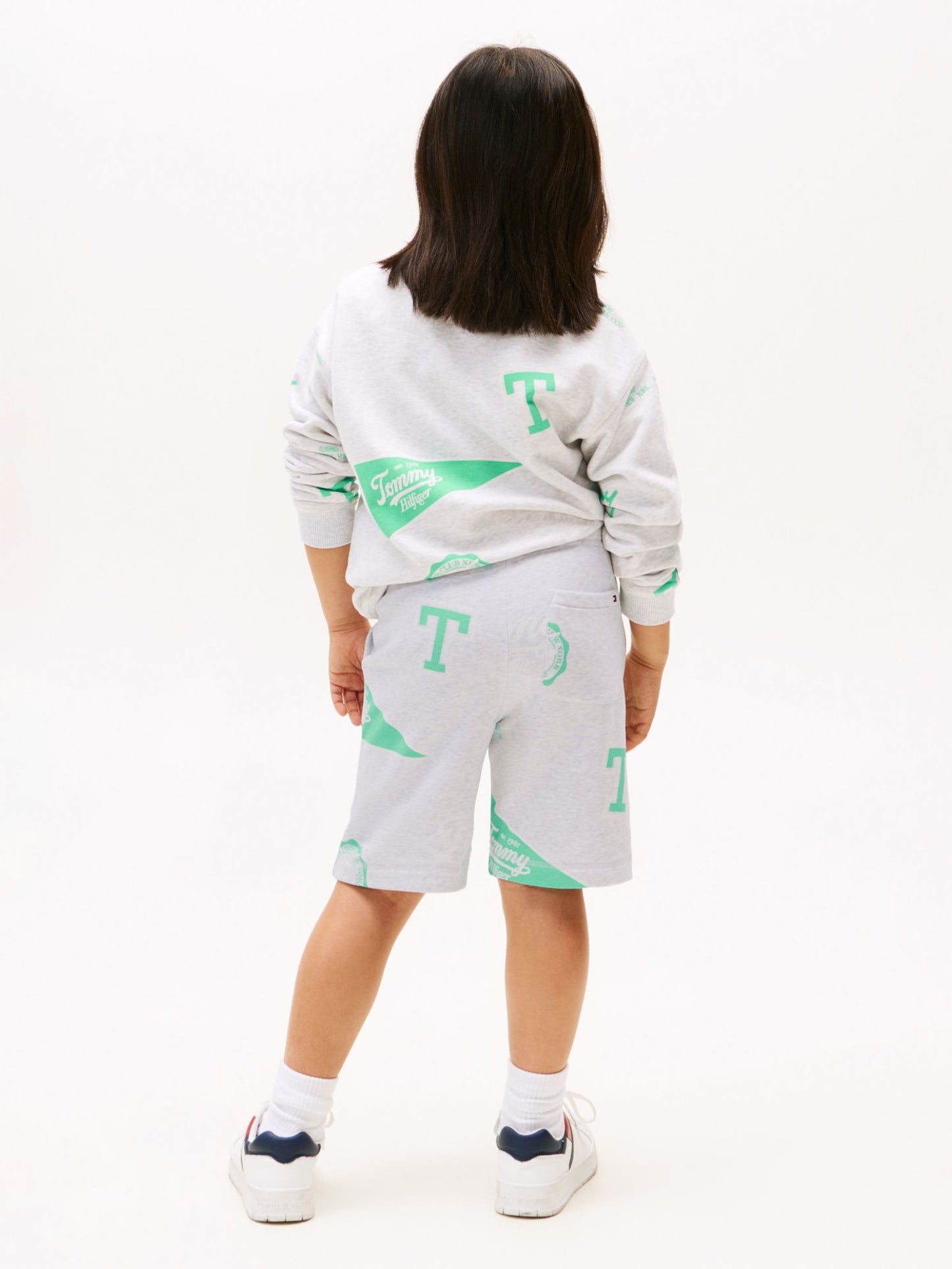 Tommy Hilfiger Kids' Allover Mixed Logo Sweatshort