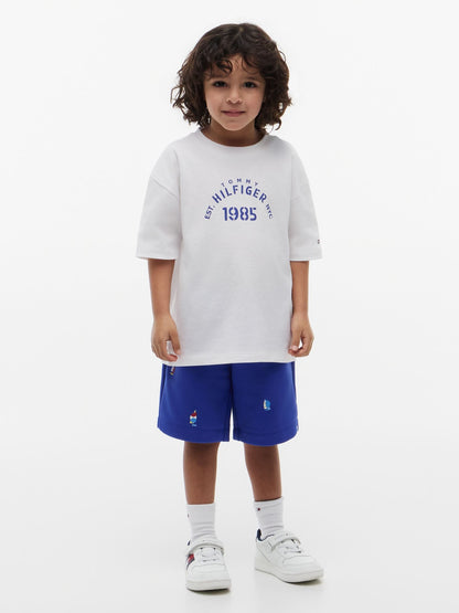 Tommy Hilfiger Kids' Nautical Logo T-Shirt & Short Set