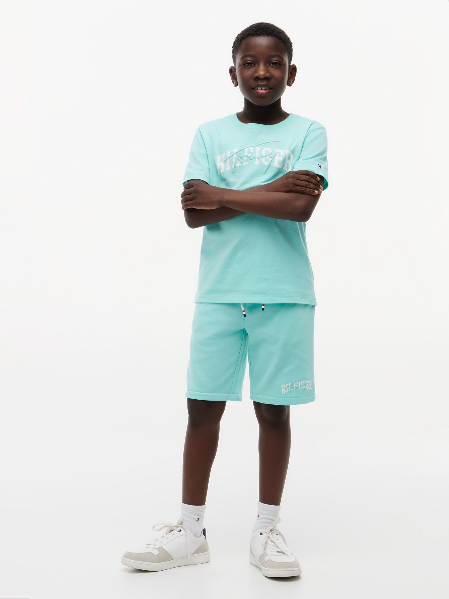 Tommy Hilfiger Kids' Hilfiger Logo Sweatshort