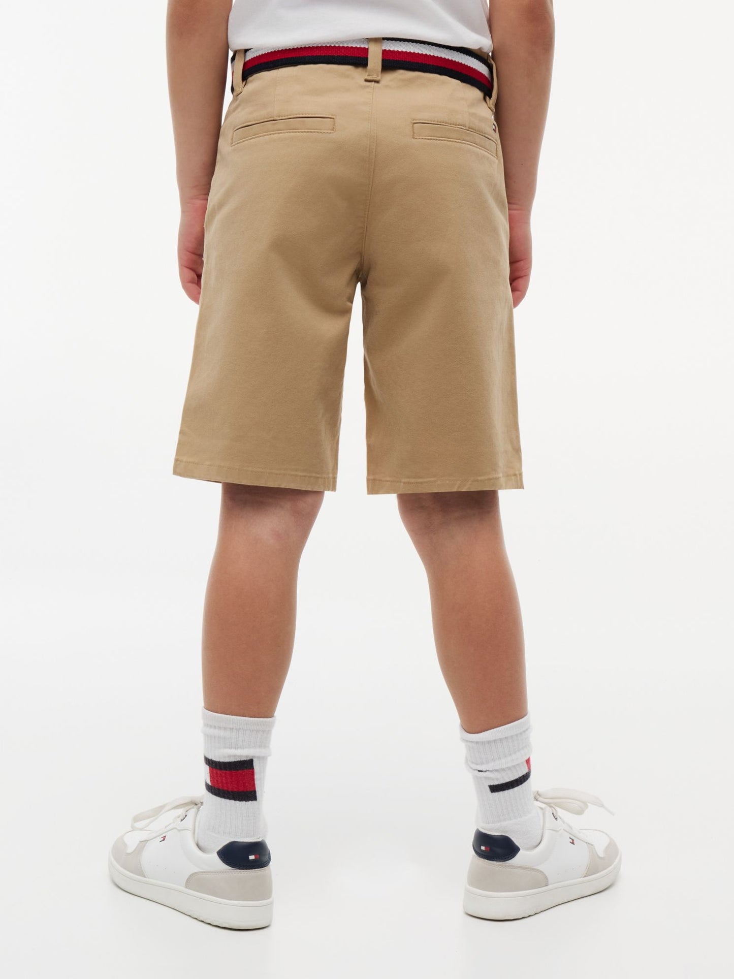 Tommy Hilfiger Kids' Belted Chino Short