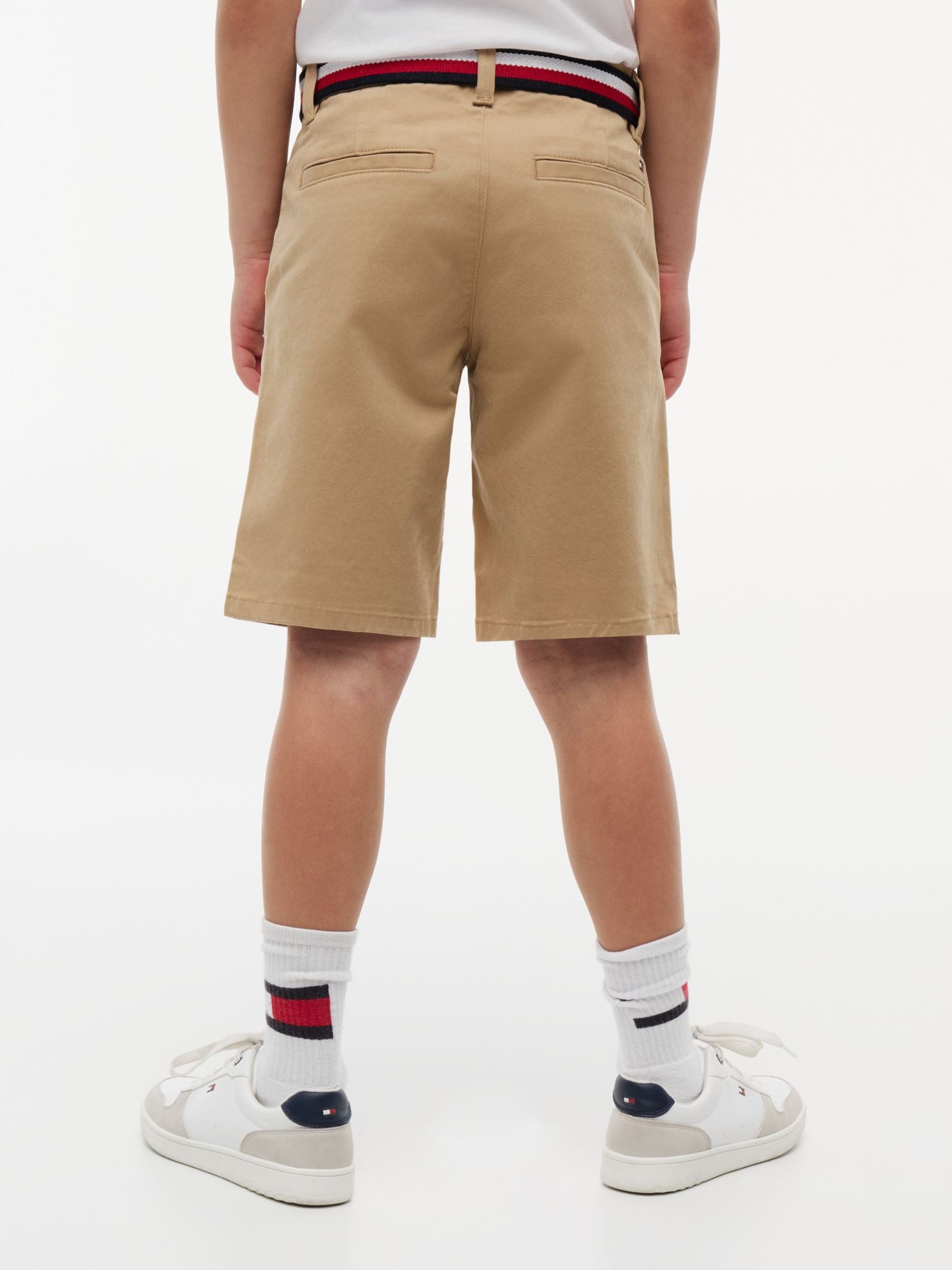Tommy Hilfiger Kids' Belted Chino Short