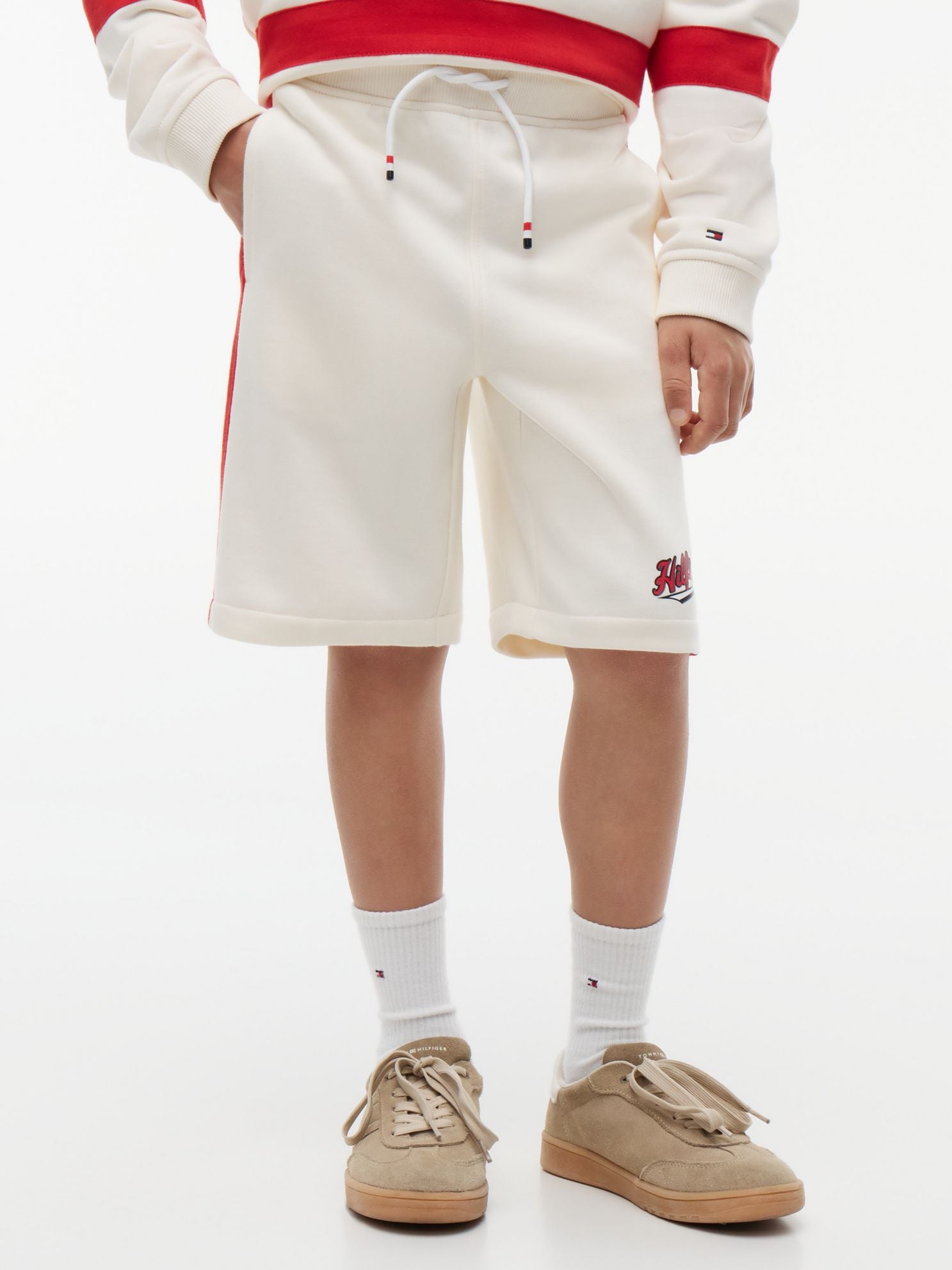 Tommy Hilfiger Kids' Hilfiger Colorblock Sweatshort