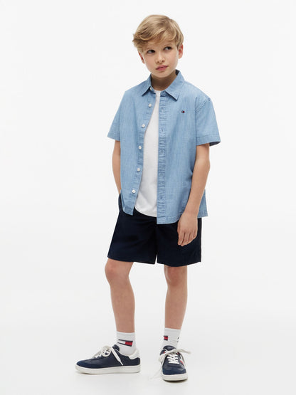 Tommy Hilfiger Kids' Relaxed Pull-On Short