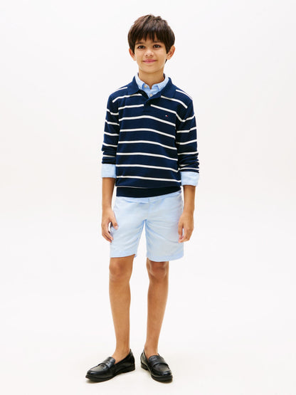 Tommy Hilfiger Kids' Linen-Blend Short