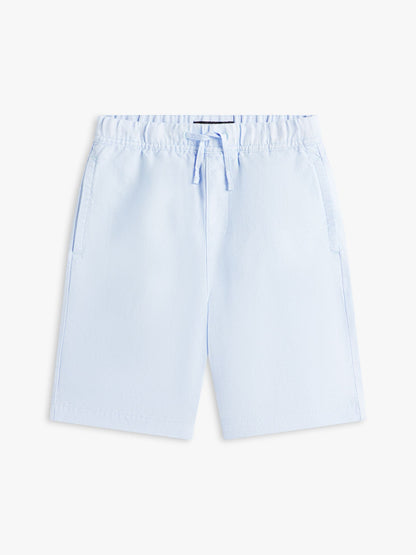 Tommy Hilfiger Kids' Linen-Blend Short