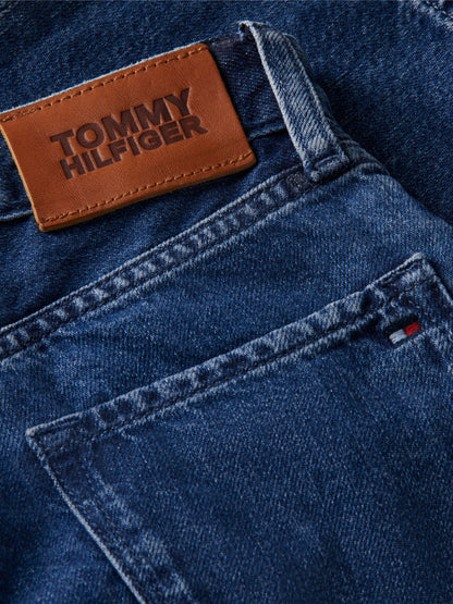 Tommy Hilfiger Kids' Graffiti Print Baggy Denim Short