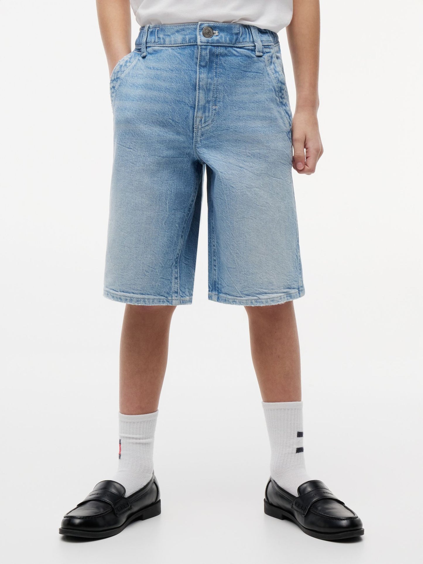 Tommy Hilfiger Kids' Baggy Denim Sailor Short