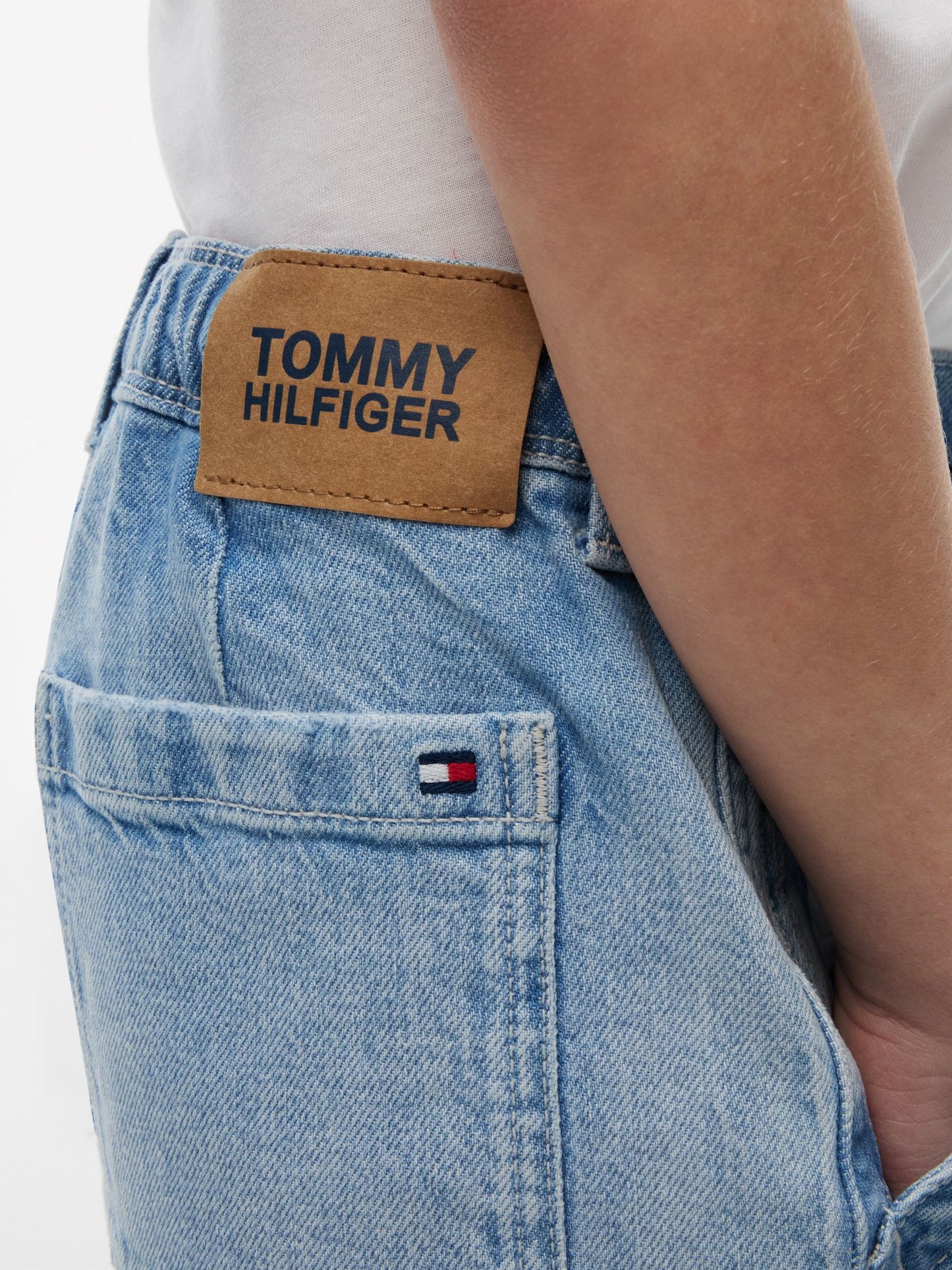 Tommy Hilfiger Kids' Baggy Denim Sailor Short