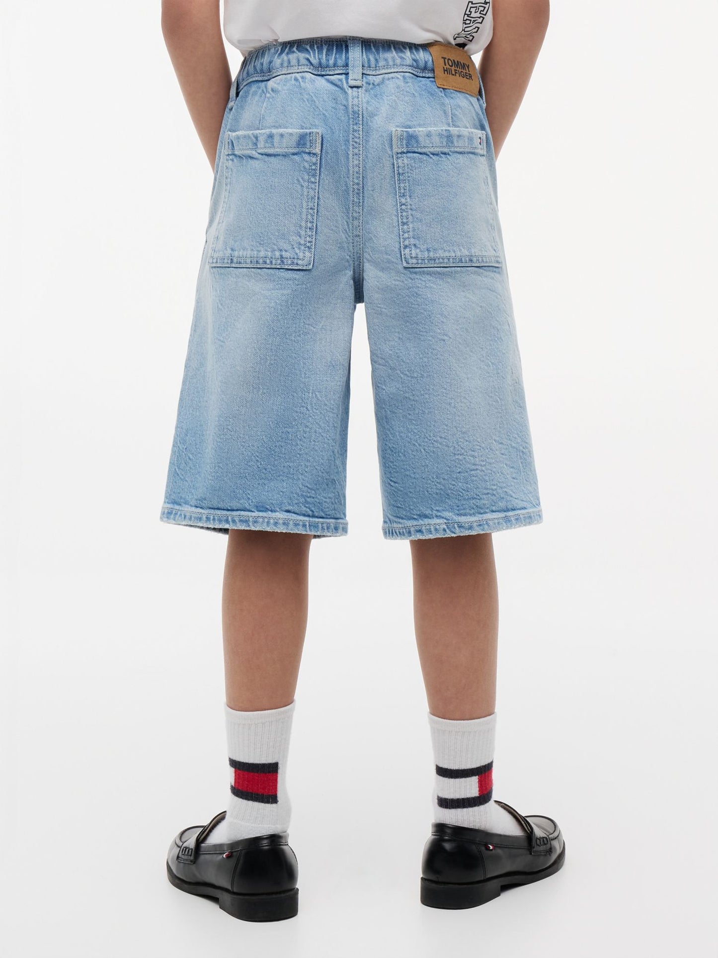 Tommy Hilfiger Kids' Baggy Denim Sailor Short