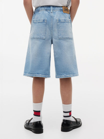 Tommy Hilfiger Kids' Baggy Denim Sailor Short