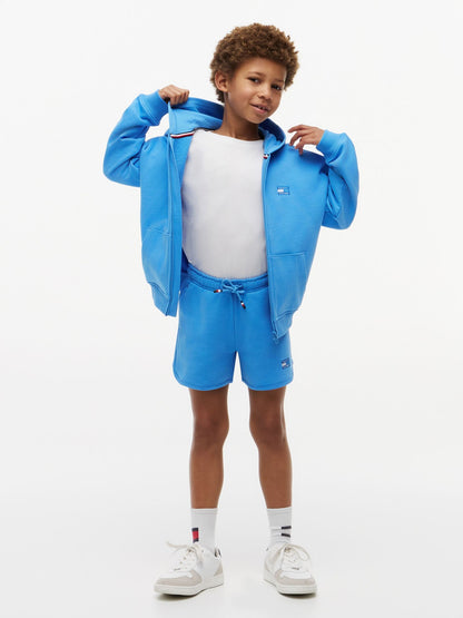 Tommy Hilfiger Kids' Tonal Flag Logo Sweatshort
