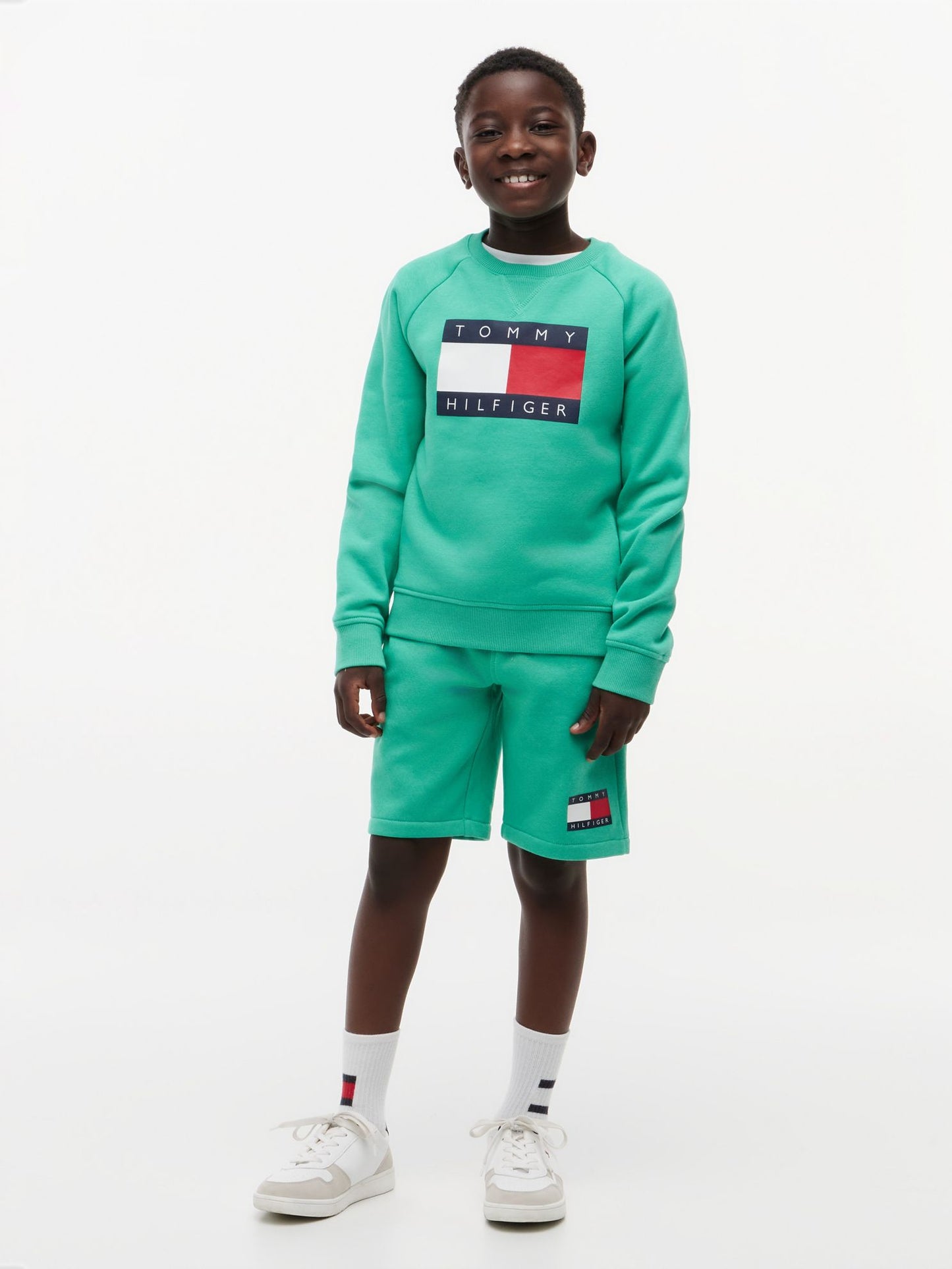 Tommy Hilfiger Kids' Flag Logo Sweatshort