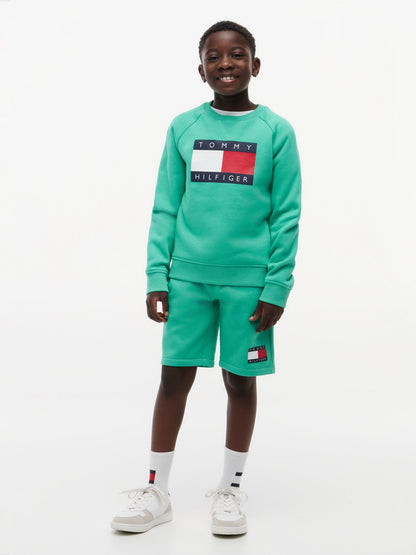 Tommy Hilfiger Kids' Flag Logo Sweatshort
