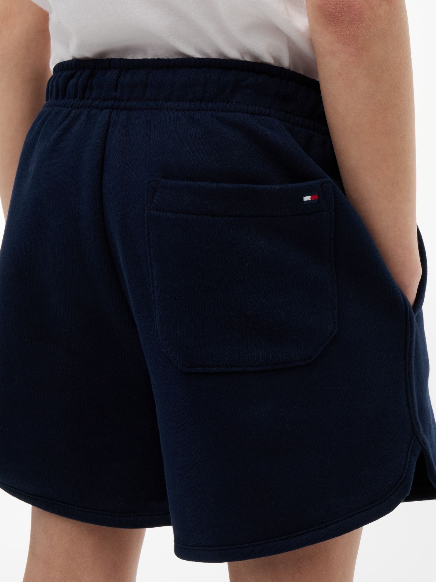Tommy Hilfiger Kids' Tonal Flag Logo Sweatshort