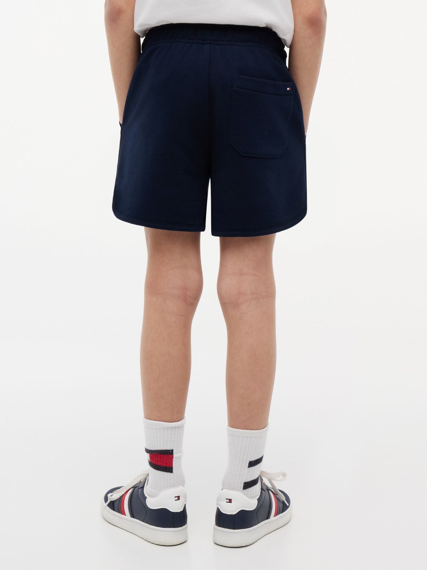 Tommy Hilfiger Kids' Tonal Flag Logo Sweatshort