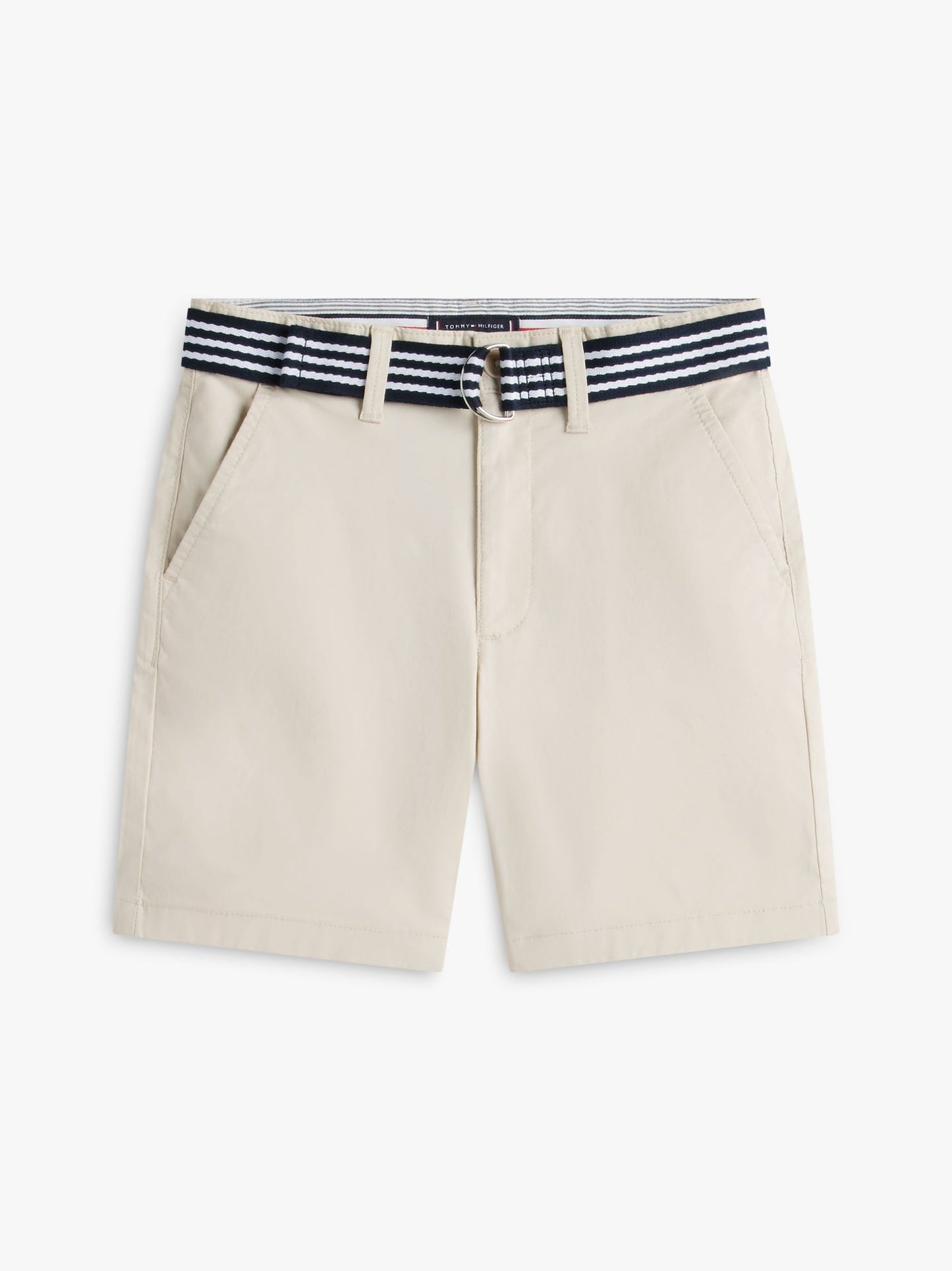 Tommy Hilfiger Kids' Belted Baggy Stretch Chino Short