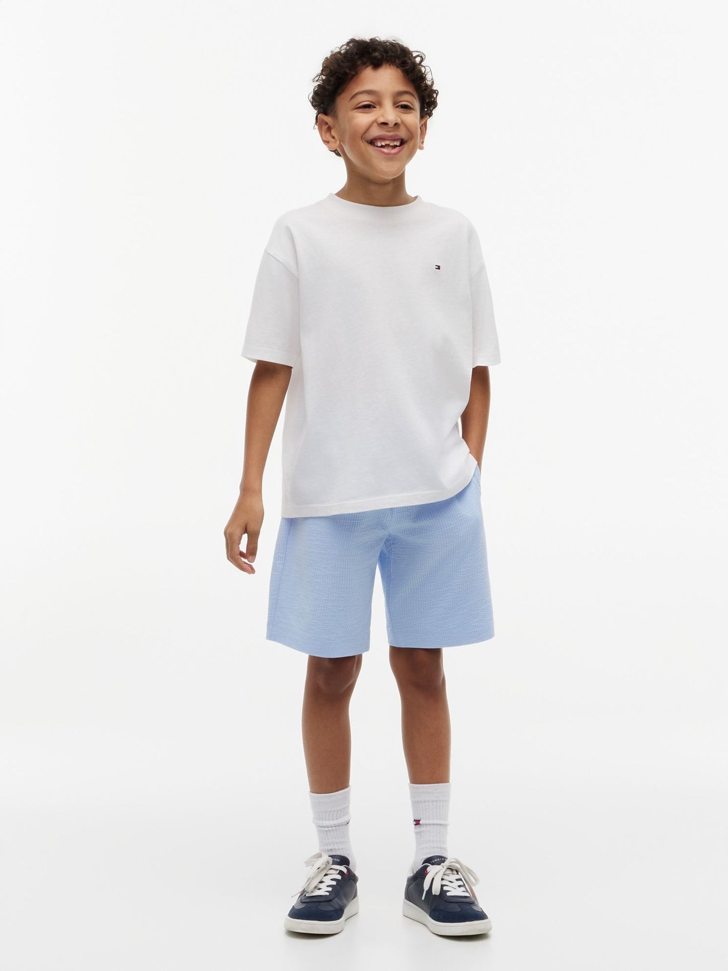 Tommy Hilfiger Kids' Stretch Seersucker Short