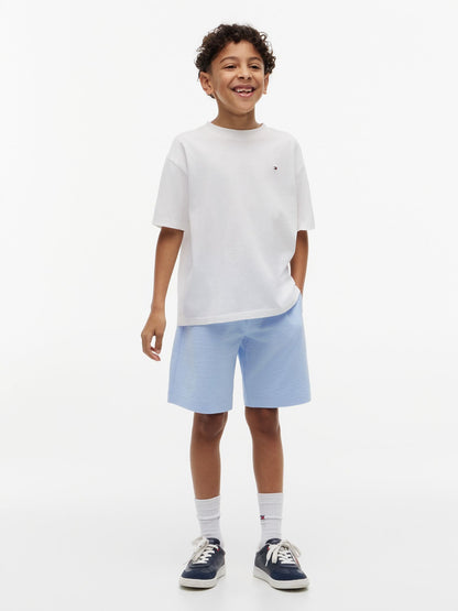 Tommy Hilfiger Kids' Stretch Seersucker Short