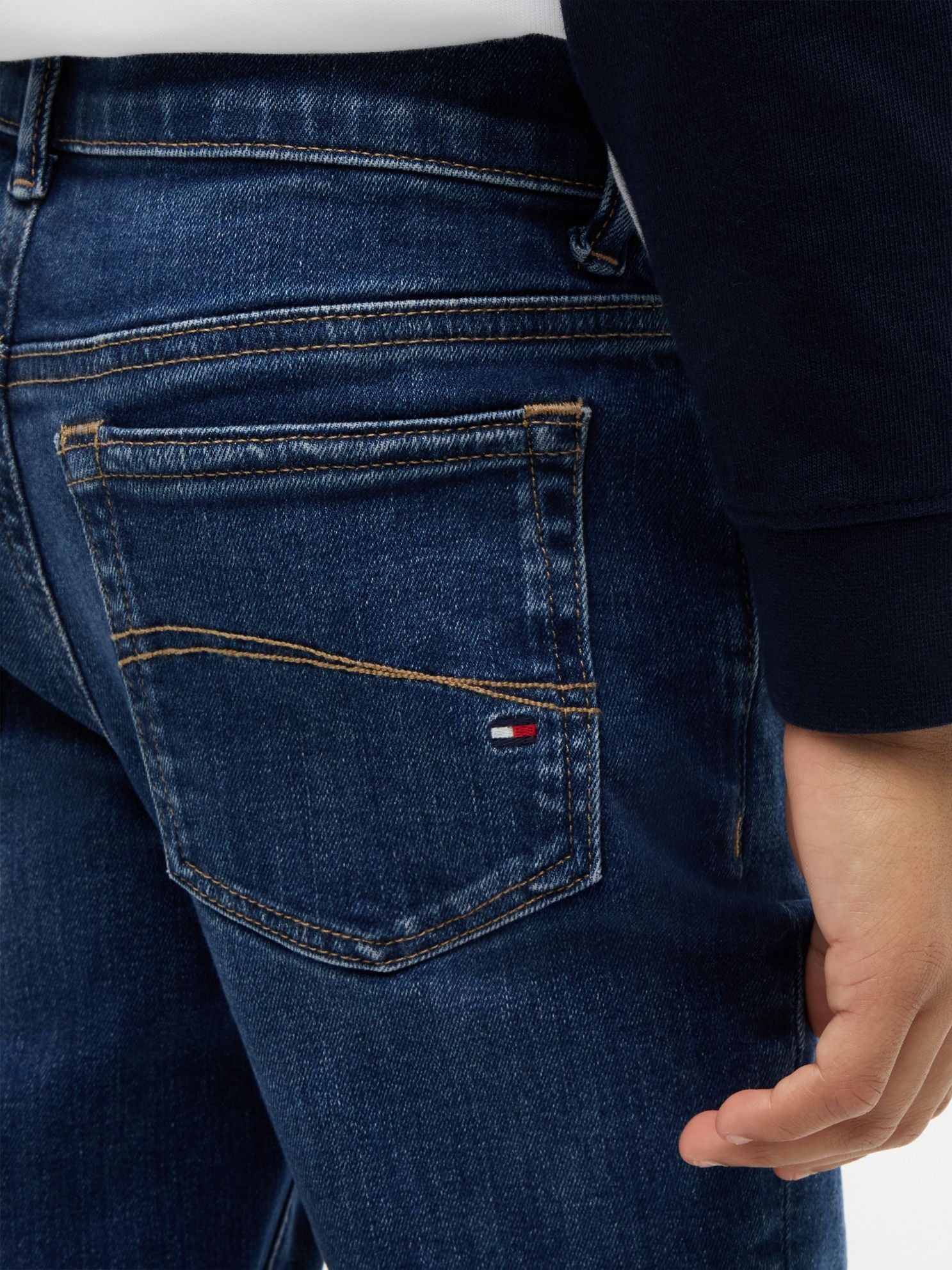 Tommy Hilfiger Kids' Slim Fit Stretch Jean