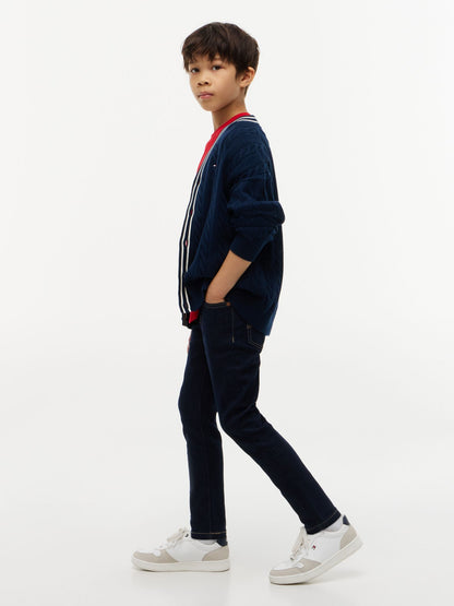 Tommy Hilfiger Kids' Slim Fit Stretch Jean