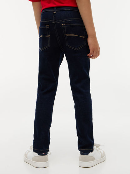 Tommy Hilfiger Kids' Slim Fit Stretch Jean