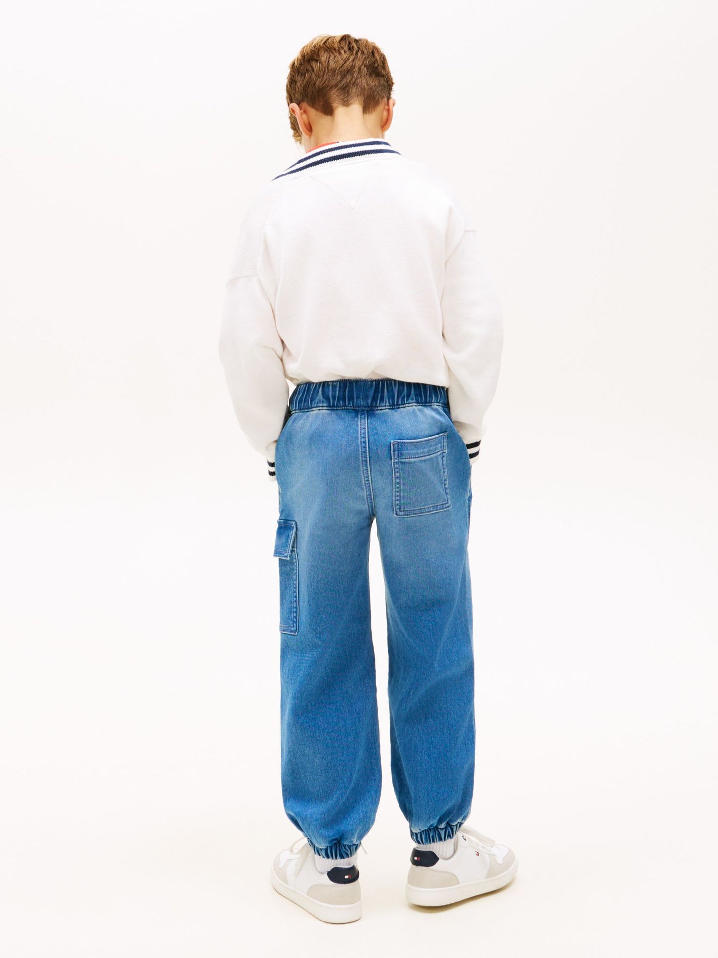 Tommy Hilfiger Kids' Relaxed Stretch Cargo Jean