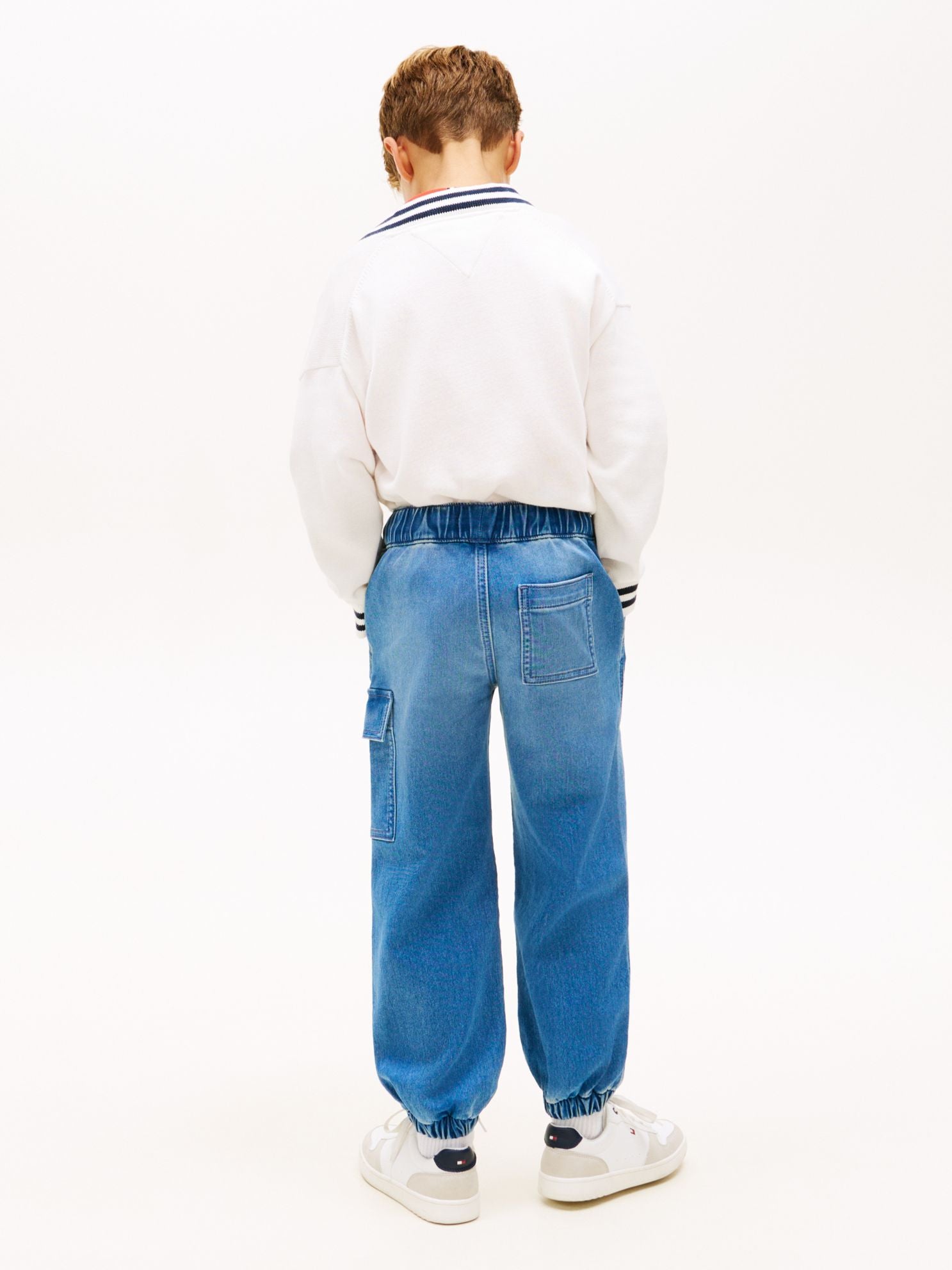Tommy Hilfiger Kids' Relaxed Stretch Cargo Jean