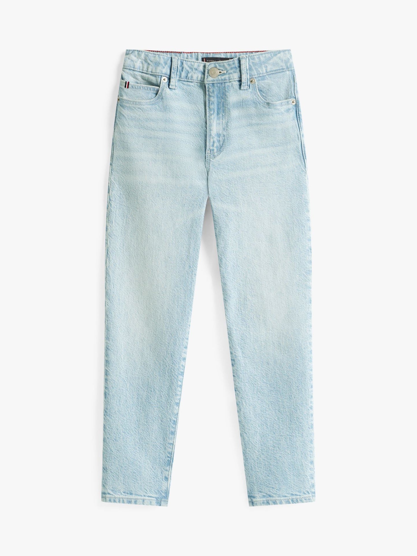 Tommy Hilfiger Kids' Bleached Wash Straight Jean
