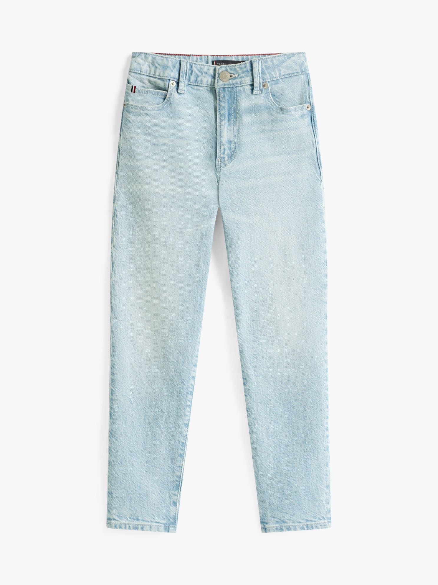 Tommy Hilfiger Kids' Bleached Wash Straight Jean
