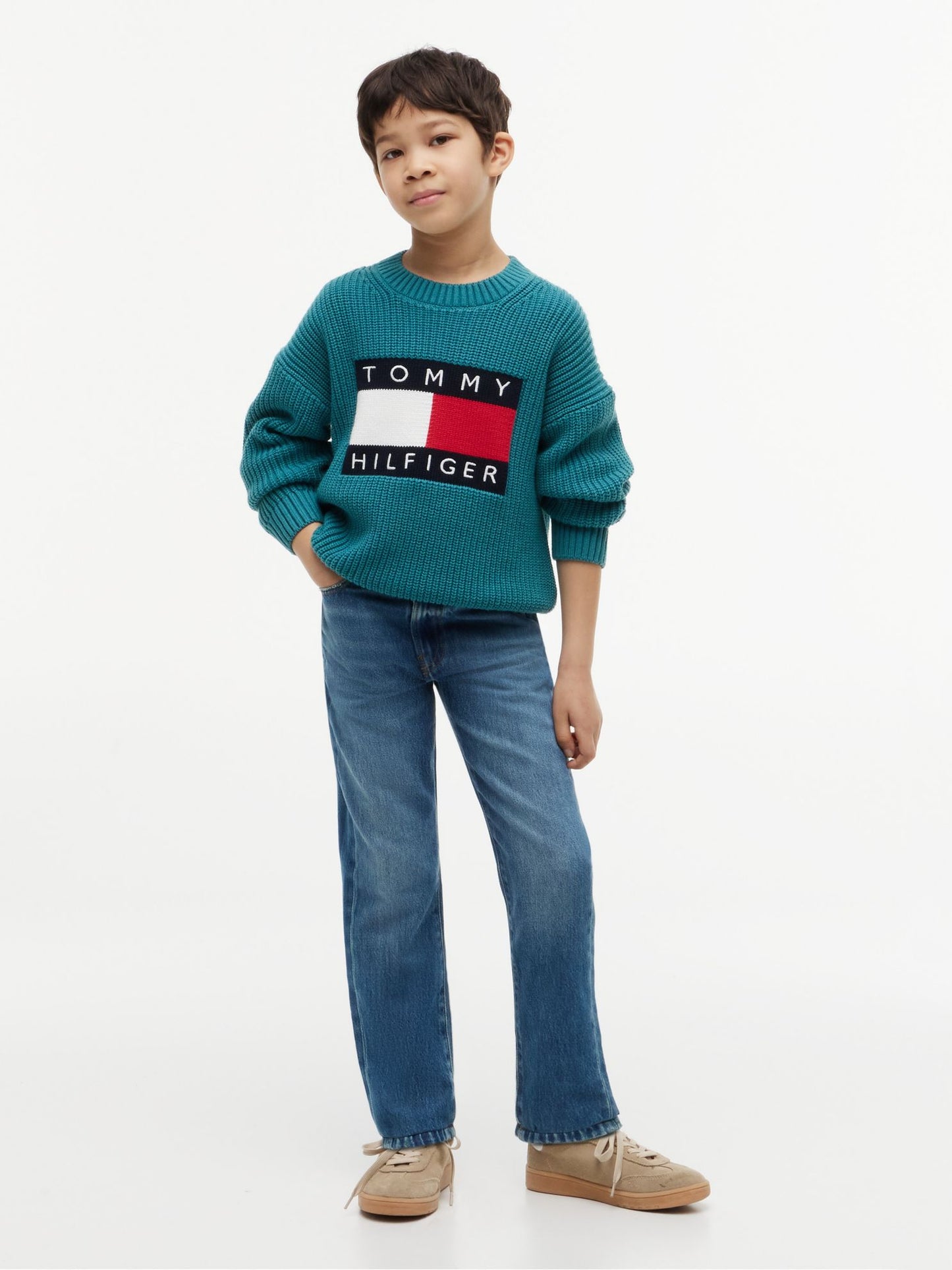 Tommy Hilfiger Kids' Medium Wash Classic Jean