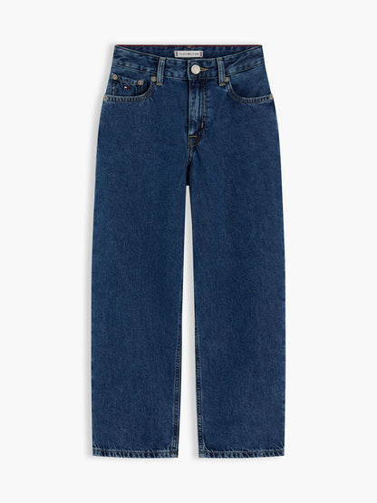 Tommy Hilfiger Kids' Medium Wash Baggy Jean