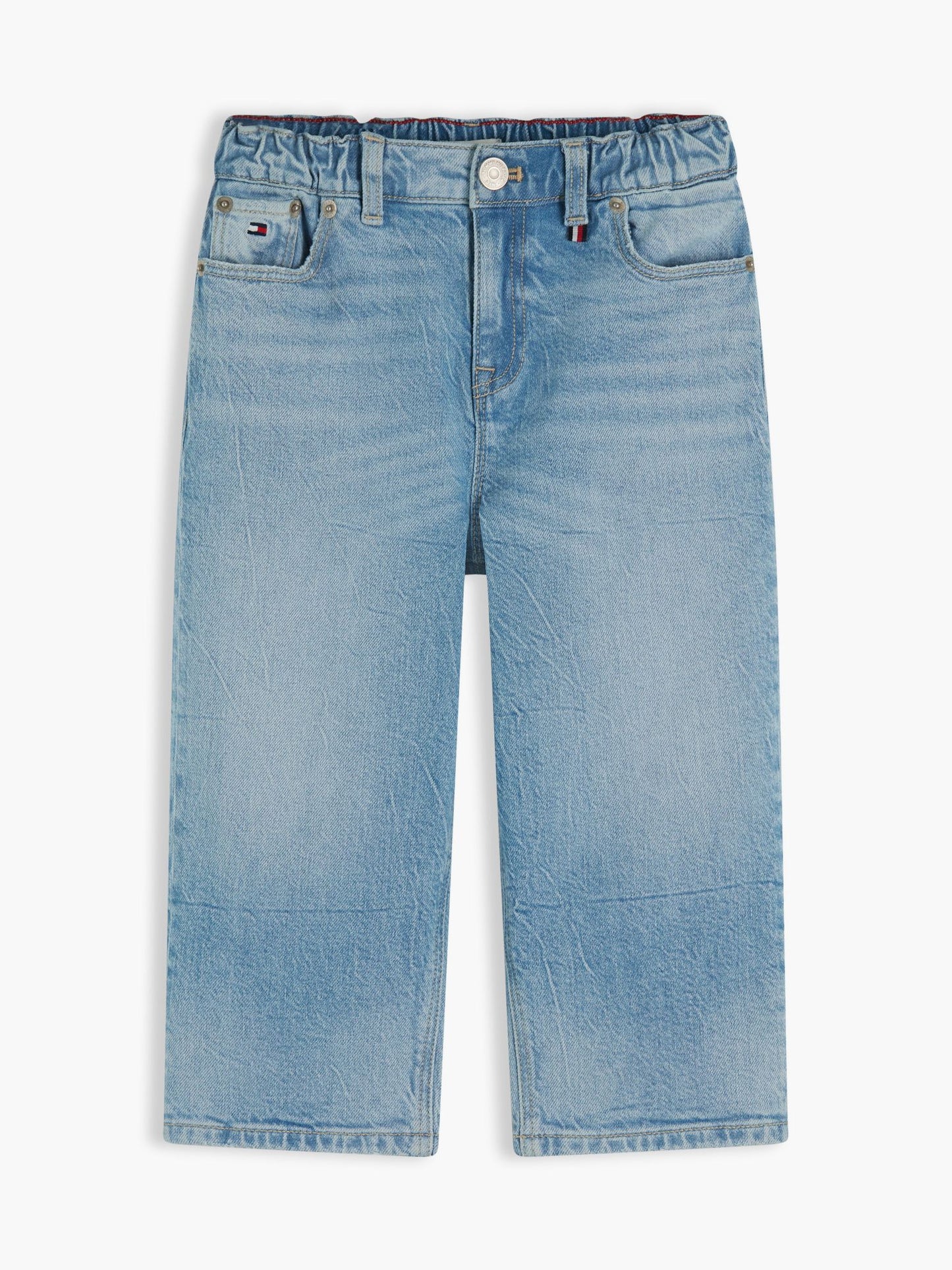 Tommy Hilfiger Kids' Wide Leg Pull-On Jean